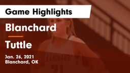 Blanchard   vs Tuttle Game Highlights - Jan. 26, 2021