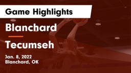 Blanchard   vs Tecumseh  Game Highlights - Jan. 8, 2022