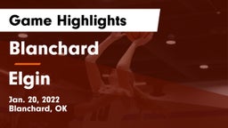 Blanchard   vs Elgin  Game Highlights - Jan. 20, 2022