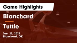 Blanchard   vs Tuttle  Game Highlights - Jan. 25, 2022