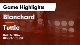 Blanchard   vs Tuttle  Game Highlights - Dec. 5, 2023