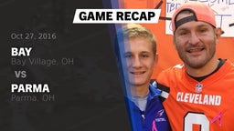 Recap: Bay  vs. Parma  2016