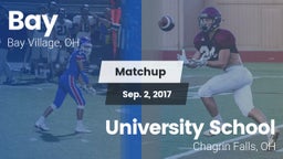 Matchup: Bay  vs. University School 2017