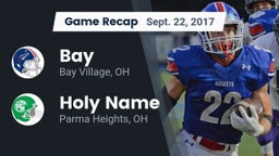 Recap: Bay  vs. Holy Name  2017