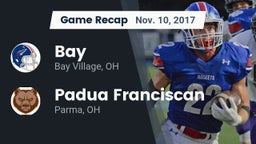 Recap: Bay  vs. Padua Franciscan  2017