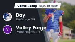 Recap: Bay  vs. Valley Forge  2020