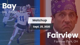 Matchup: Bay  vs. Fairview  2020