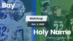 Matchup: Bay  vs. Holy Name  2020