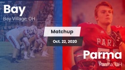 Matchup: Bay  vs. Parma  2020