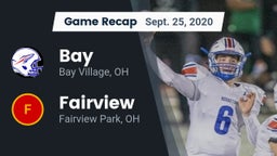 Recap: Bay  vs. Fairview  2020