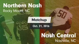 Matchup: Northern Nash High vs. Nash Central  2016