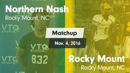 Matchup: Northern Nash High vs. Rocky Mount  2016