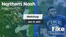 Matchup: Northern Nash High vs. Fike  2017