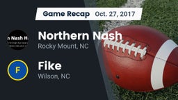 Recap: Northern Nash  vs. Fike  2017