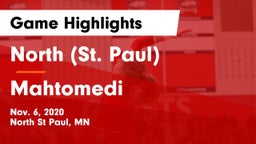 North (St. Paul)  vs Mahtomedi  Game Highlights - Nov. 6, 2020