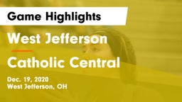 West Jefferson  vs Catholic Central  Game Highlights - Dec. 19, 2020