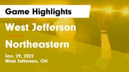 West Jefferson  vs Northeastern  Game Highlights - Jan. 29, 2022