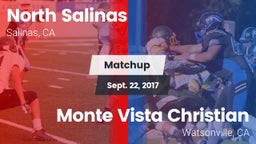 Matchup: North Salinas High vs. Monte Vista Christian  2017