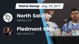Recap: North Salinas  vs. Piedmont Hills  2017