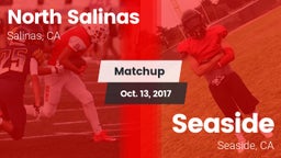Matchup: North Salinas High vs. Seaside  2017