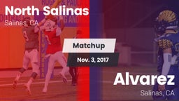 Matchup: North Salinas High vs. Alvarez  2017