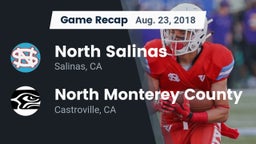 Recap: North Salinas  vs. North Monterey County  2018