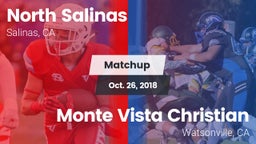Matchup: North Salinas High vs. Monte Vista Christian  2018