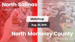 Matchup: North Salinas High vs. North Monterey County  2019
