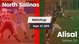 Matchup: North Salinas High vs. Alisal  2019