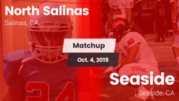 Matchup: North Salinas High vs. Seaside  2019