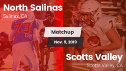 Matchup: North Salinas High vs. Scotts Valley  2019