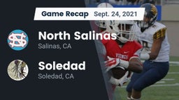 Recap: North Salinas  vs. Soledad  2021