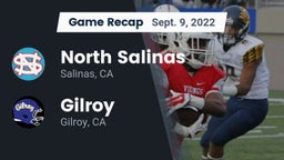 Recap: North Salinas  vs. Gilroy  2022