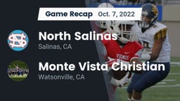 Recap: North Salinas  vs. Monte Vista Christian  2022