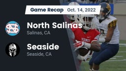 Recap: North Salinas  vs. Seaside  2022