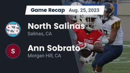 Recap: North Salinas  vs. Ann Sobrato  2023