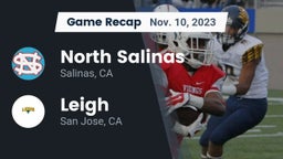 Recap: North Salinas  vs. Leigh  2023