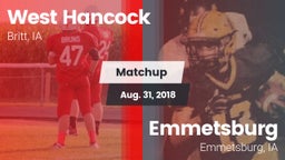 Matchup: West Hancock vs. Emmetsburg  2018