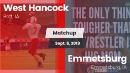 Matchup: West Hancock vs. Emmetsburg  2019