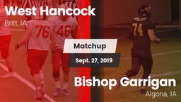 Matchup: West Hancock vs. Bishop Garrigan  2019