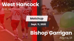 Matchup: West Hancock vs. Bishop Garrigan  2020
