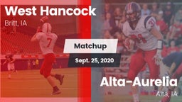 Matchup: West Hancock vs. Alta-Aurelia  2020