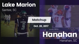 Matchup: Lake Marion High vs. Hanahan  2017