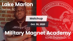 Matchup: Lake Marion High vs. Military Magnet Academy  2020