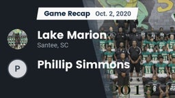 Recap: Lake Marion  vs. Phillip Simmons 2020