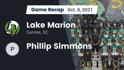 Recap: Lake Marion  vs. Phillip Simmons 2021