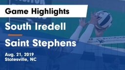 South Iredell  vs Saint Stephens  Game Highlights - Aug. 21, 2019