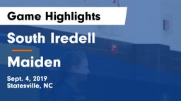 South Iredell  vs Maiden Game Highlights - Sept. 4, 2019