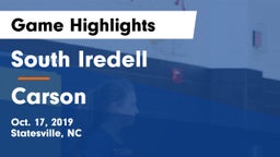 South Iredell  vs Carson  Game Highlights - Oct. 17, 2019