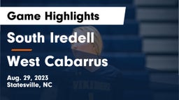 South Iredell  vs West Cabarrus Game Highlights - Aug. 29, 2023